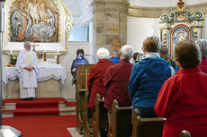 Familiengottesdienst zum Erntedankfest in der Weingartenkapelle (Foto: Karl-Franz Thiede)